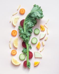 manger des légumes 