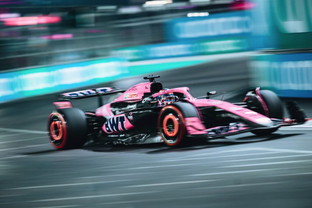 Esteban Ocon au GP de Las Vegas - © Média Alpine F1 Team