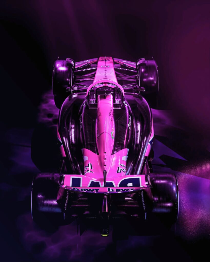 Livrée spéciale rose pour Alpine F1 Team dès le GP de Las Vegas