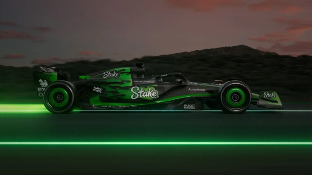Stake F1 Team dévoile une livrée inédite pour le GP de Las Vegas