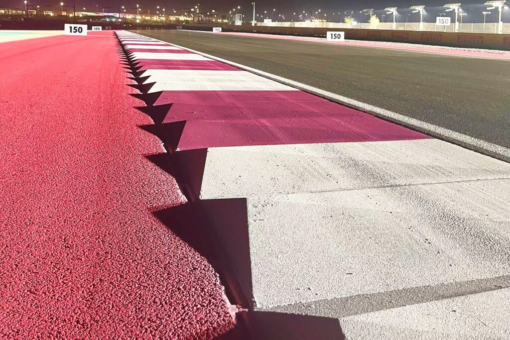 Vibreurs piramidaux du Circuit de Losail - Qatar 2023