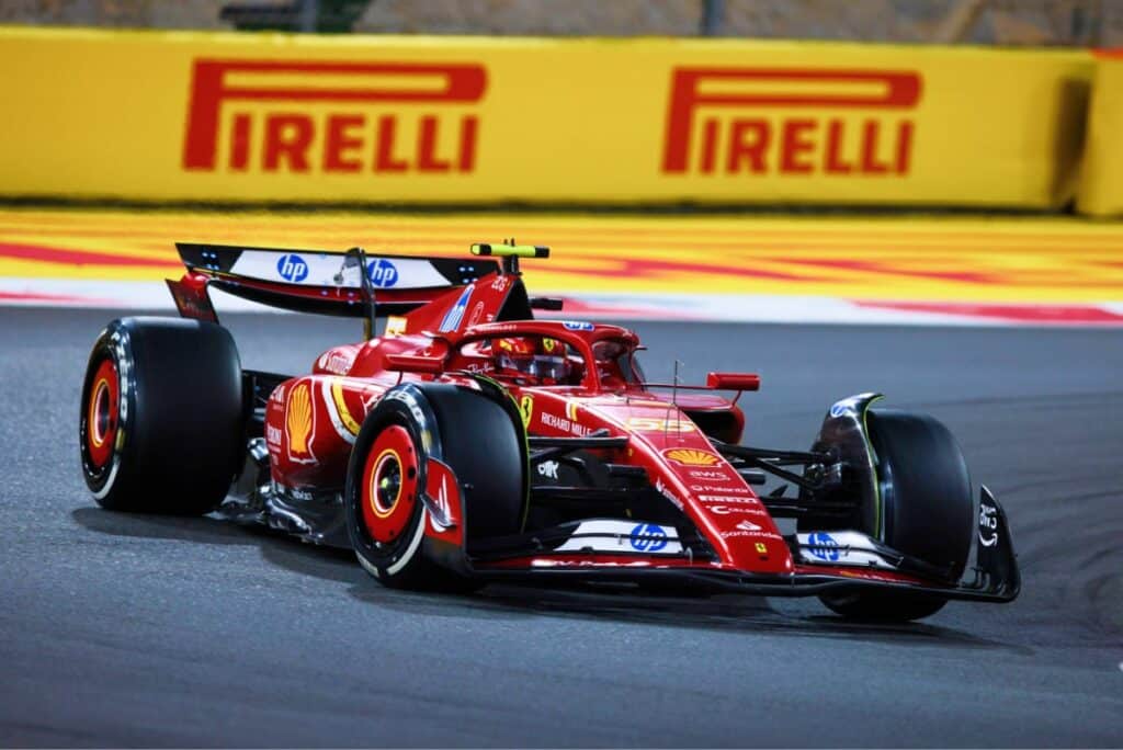 Carlos Sainz Abu Dhabi 2024 - © Ferrari media