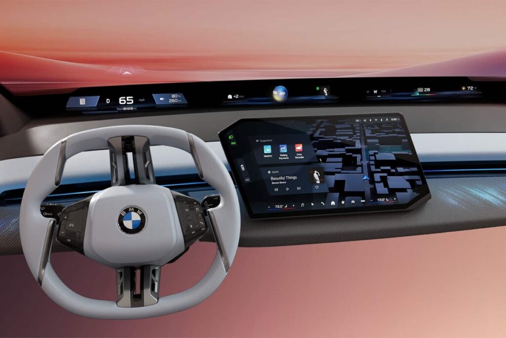 BMW dévoile le Panoramic Vision au CES 2025 - © BMW