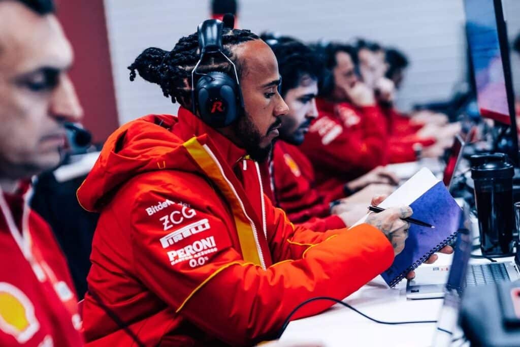 Lewis Hamilton semble plus déterminé que jamais à écrire une nouvelle page dans l’histoire de Ferrari - © Scuderia Ferrari