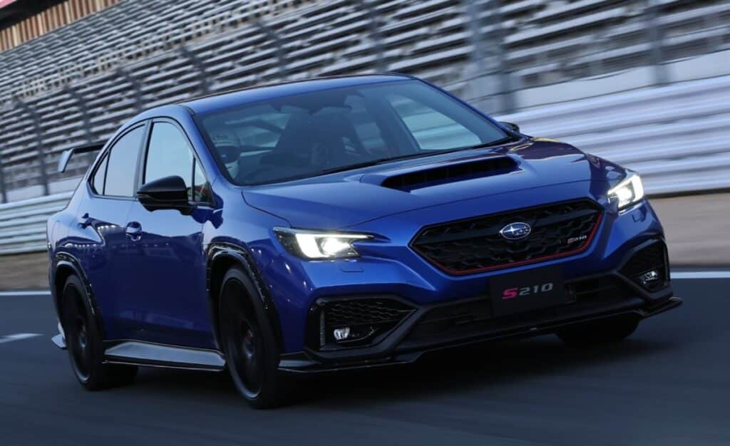 La WRX STI S210 embarque le célèbre Boxer turbo 2.4 litres - © Subaru