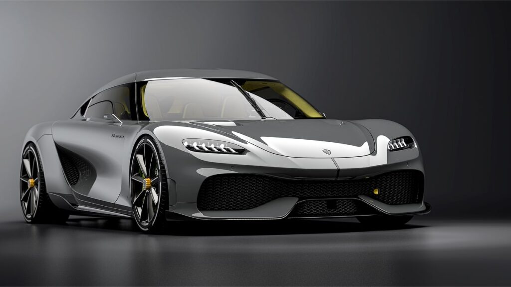 Après tout, la Koenigsegg Gemera est faite pour rouler, pas pour rester sous verre - © Koenigsegg