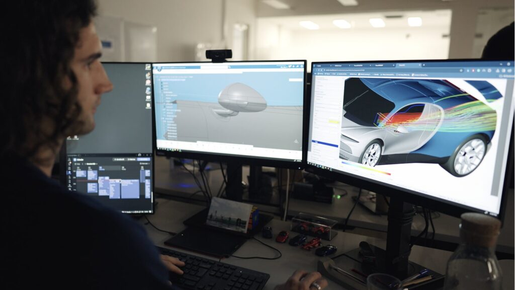 Pour y parvenir, les ingénieurs de Bugatti ont utilisé des simulations avancées de dynamique des fluides (CFD) - © Bugatti