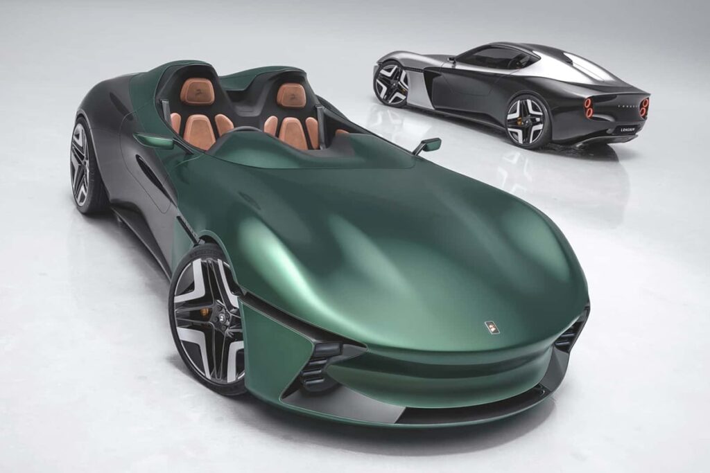 Le Speedster revendique un 0 à 100 km/h en 3,5 secondes, tandis que le Roadster légèrement plus lourd le fait en 3,6 secondes - © Longbow Motors