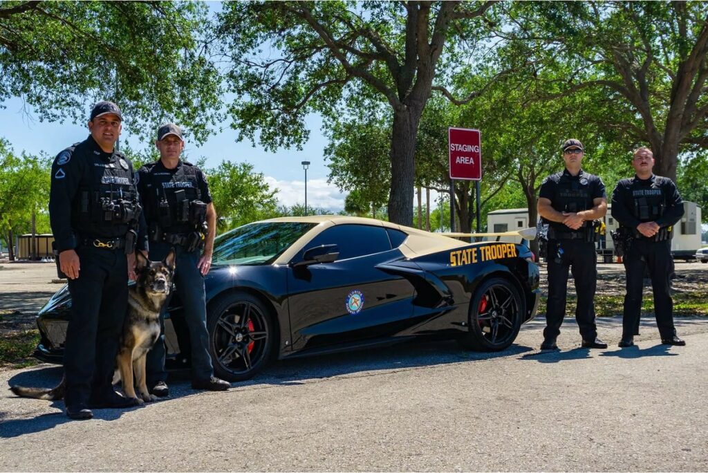 Elle fait partie des véhicules saisis dans le cadre de la lutte contre le crime - © Florida Highway Patrol
